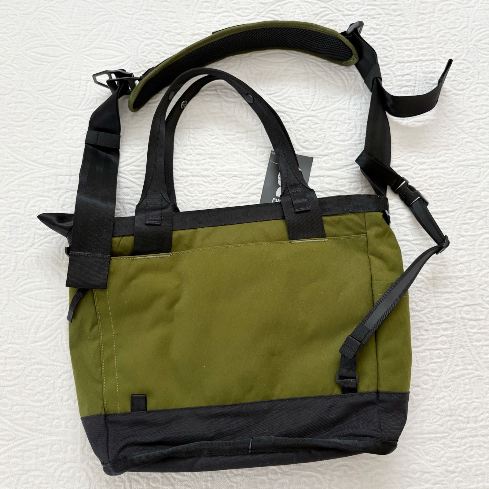 Chrome Industries Barrage Office Tote 16l, Moss X Black — image 3 of 8